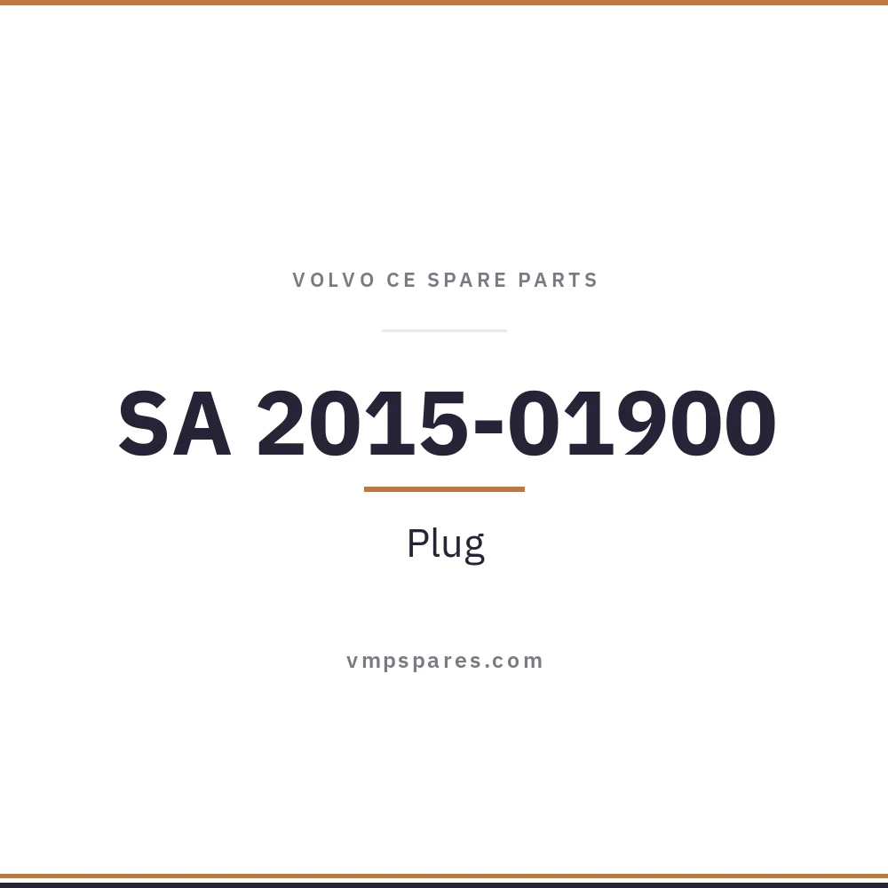 SA 2015-01900 – Plug