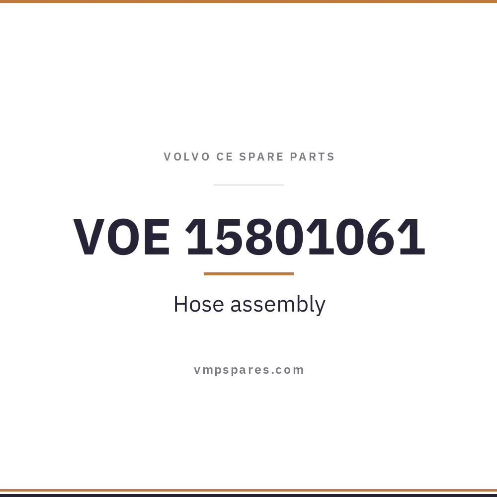 VOE 15801061 – Hose assembly