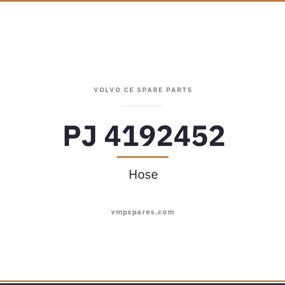 PJ 4192452 – Hose