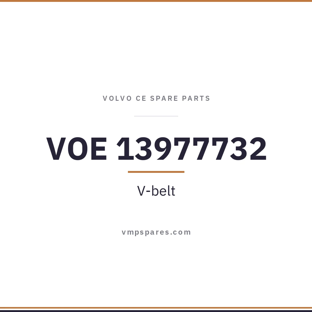 VOE 13977732 – V-belt