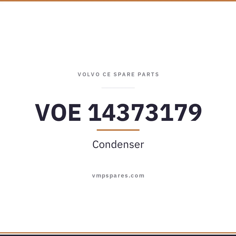 VOE 14373179 – Condenser