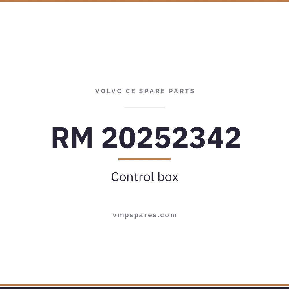 RM 20252342 – Control box