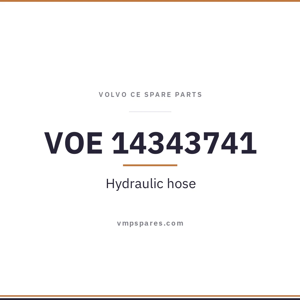 VOE 14343741 – Hydraulic hose