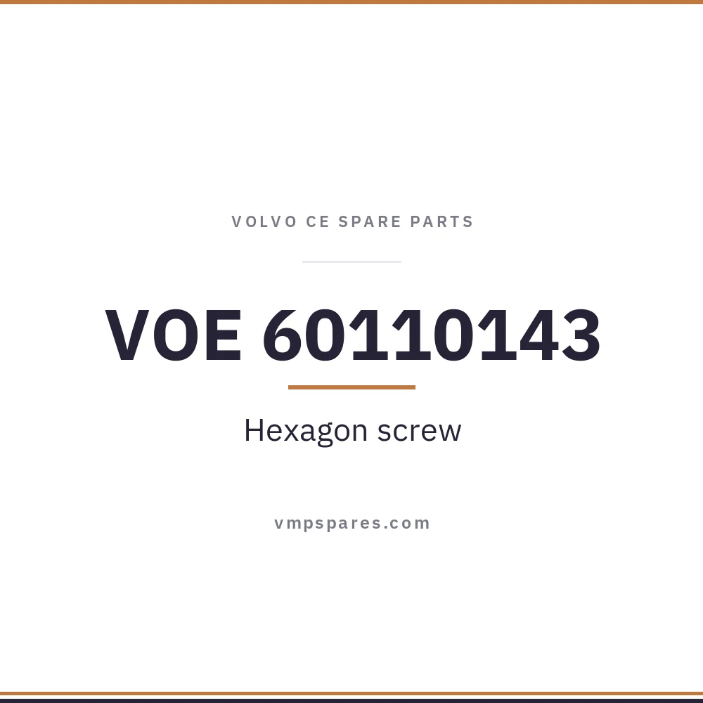 VOE 60110143 – Hexagon screw