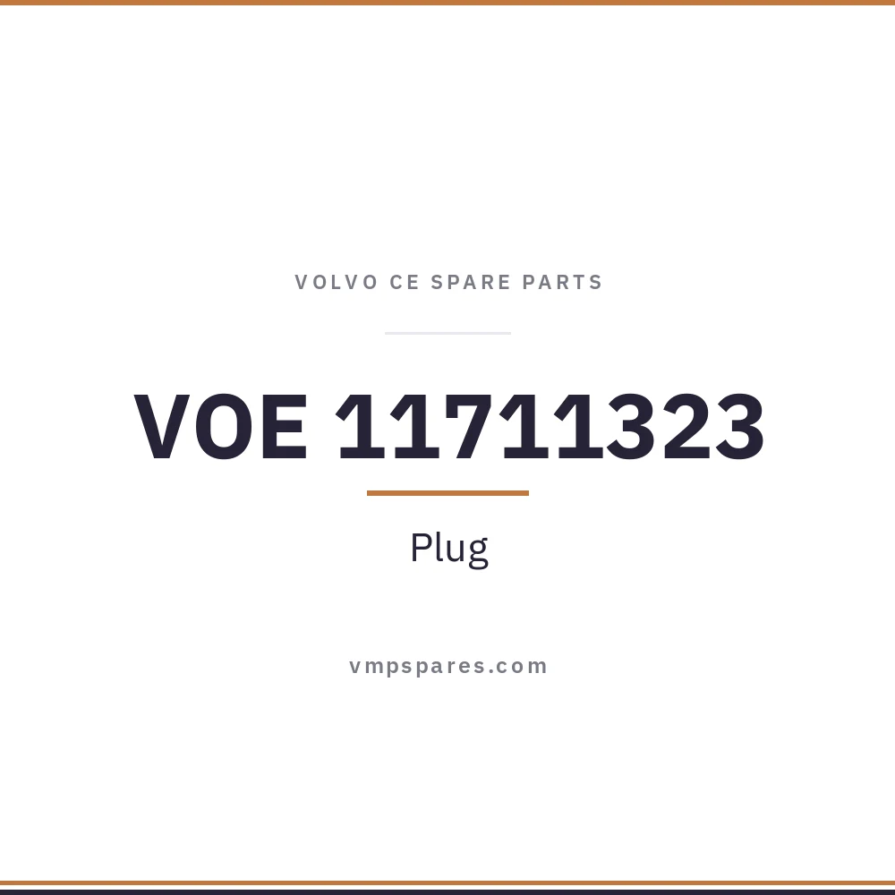 VOE 11711323 – Plug