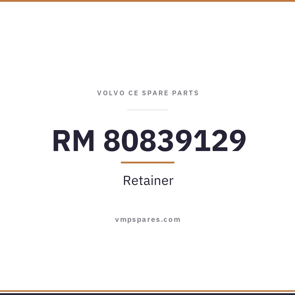 RM 80839129 – Retainer