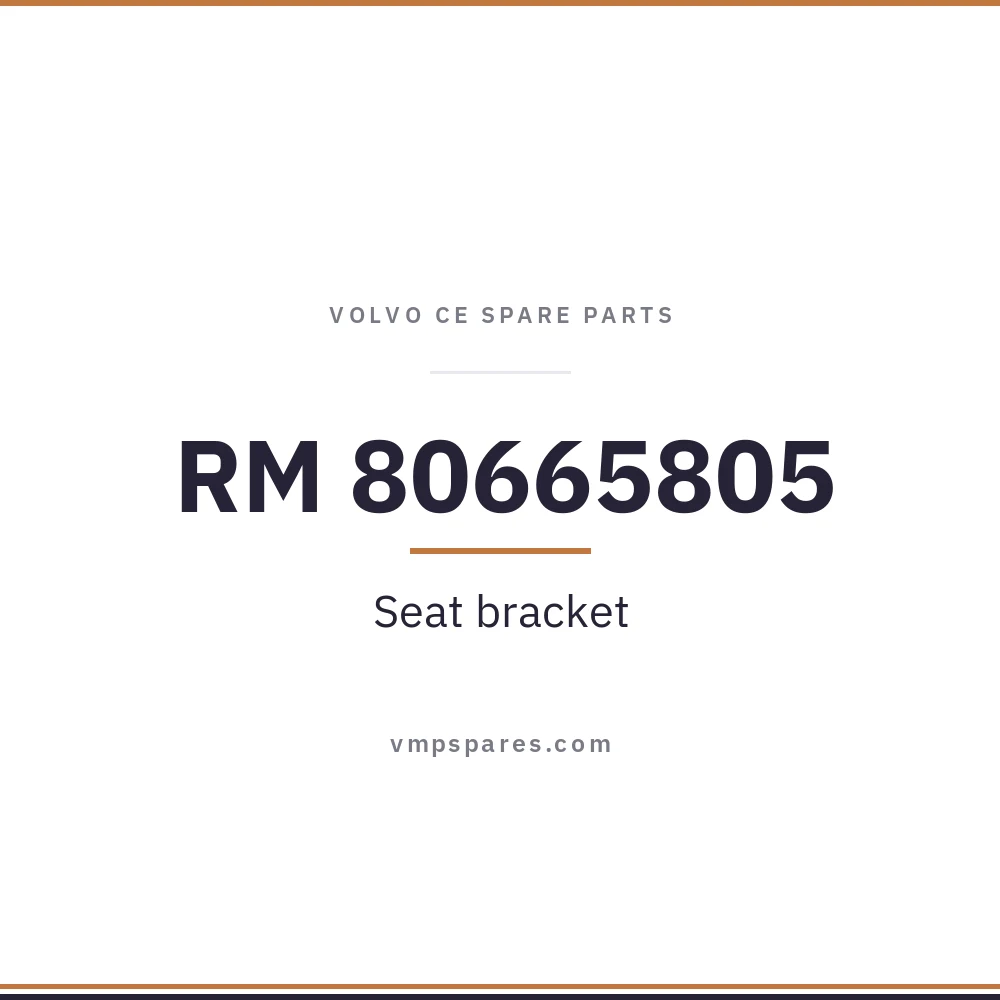RM 80665805 – Seat bracket
