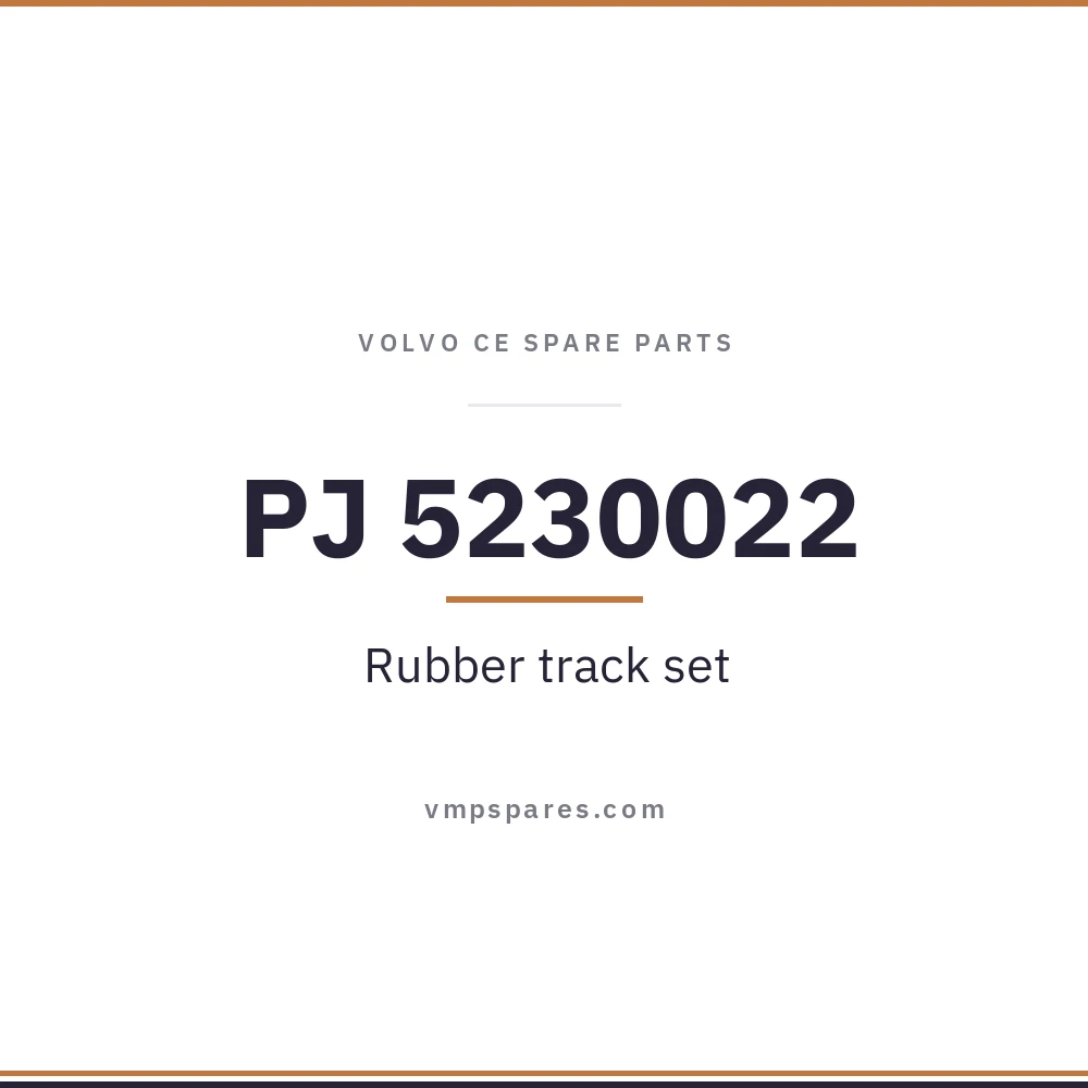 PJ 5230022 – Rubber track set