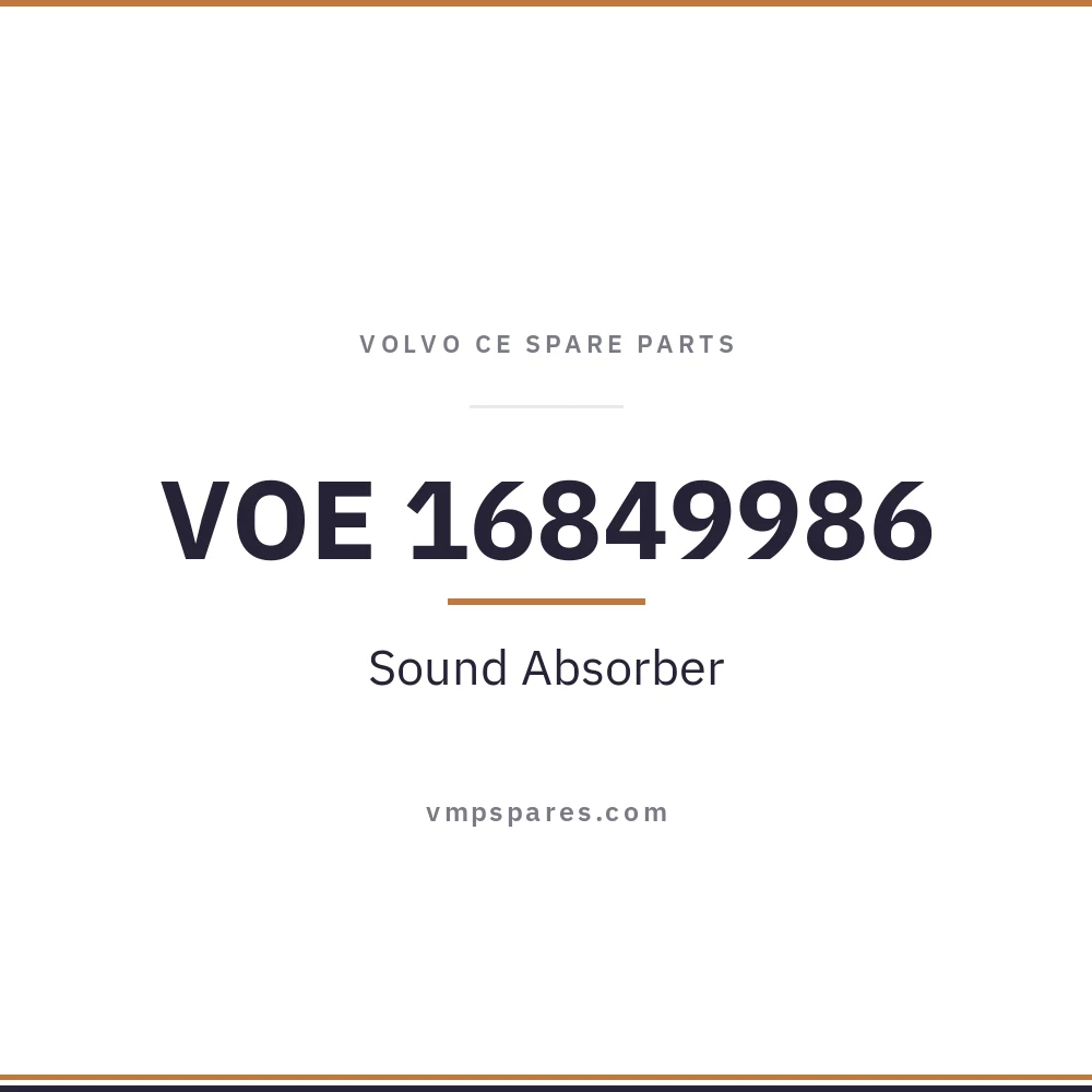 VOE 16849986 – Sound Absorber
