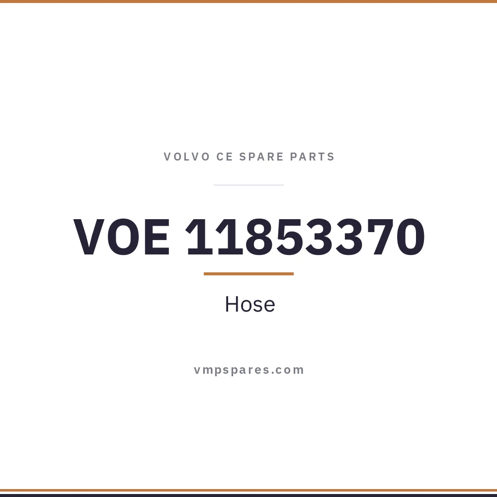 VOE 11853370 – Hose