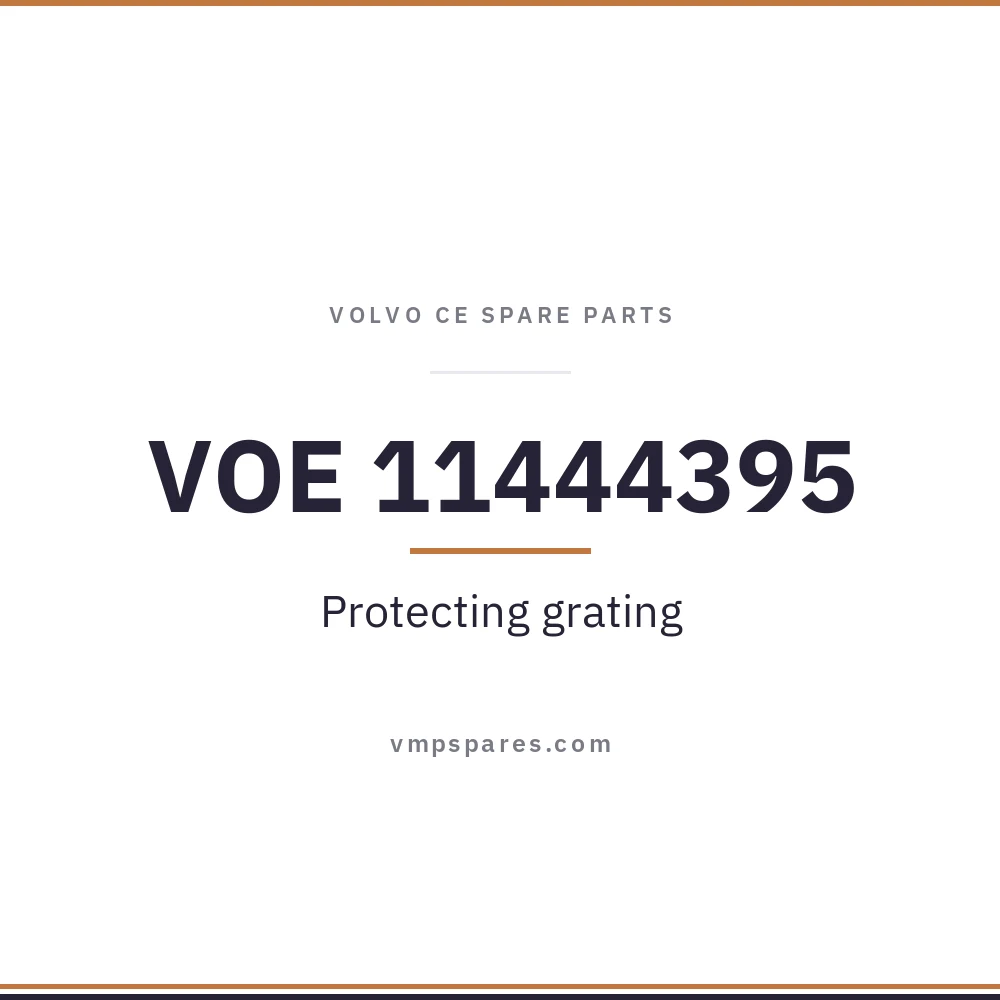 VOE 11444395 – Protecting grating