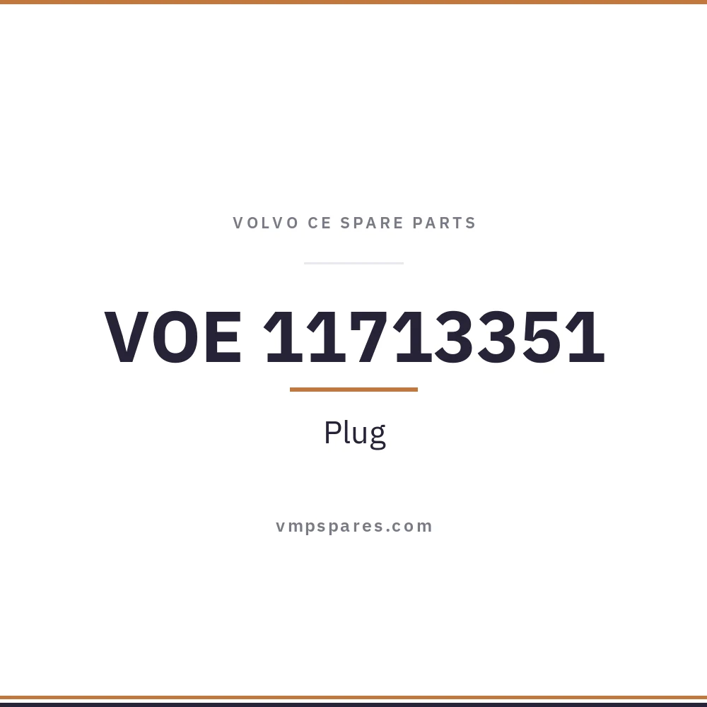 VOE 11713351 – Plug