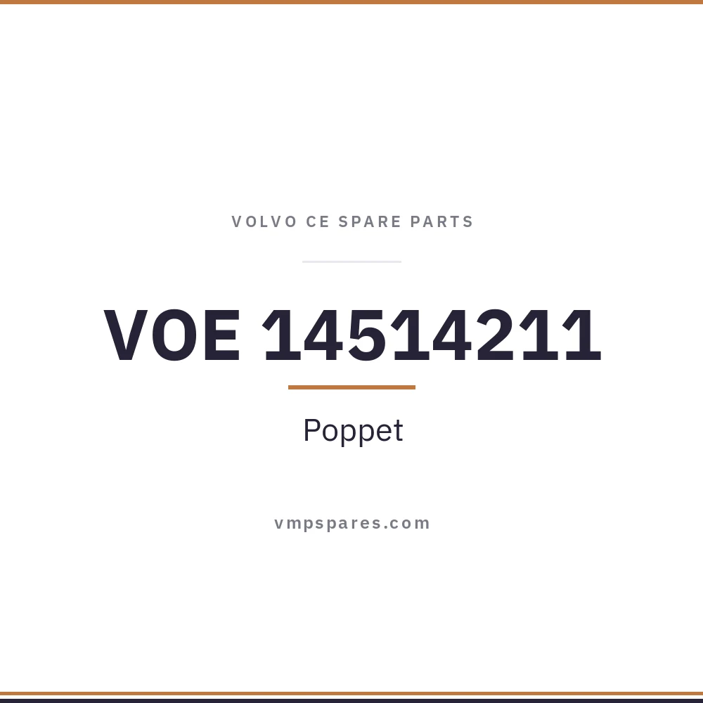 VOE 14514211 – Poppet