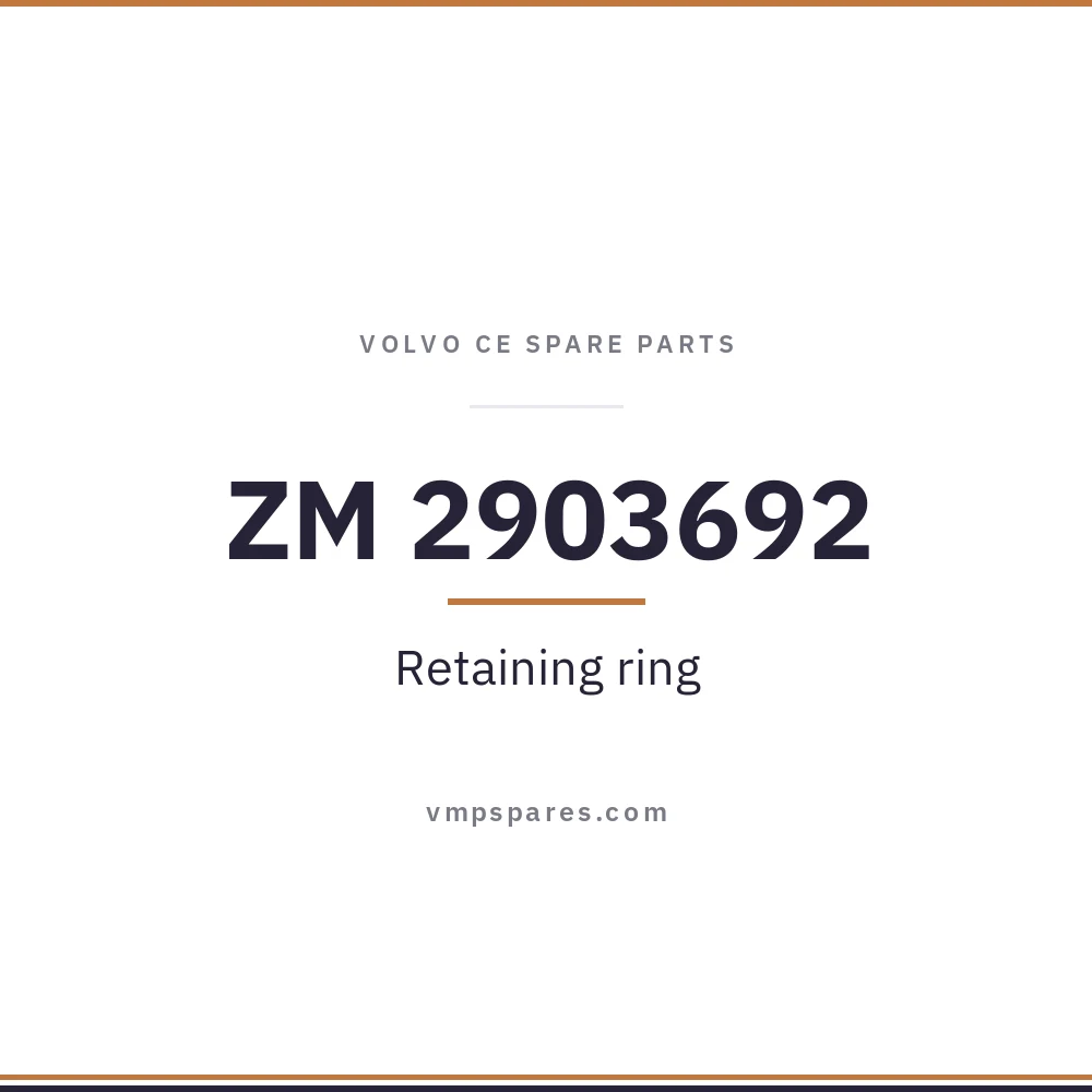 ZM 2903692 – Retaining ring