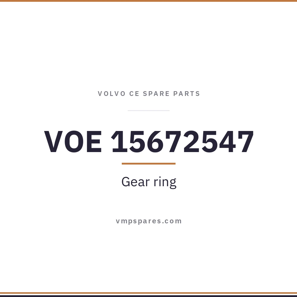 VOE 15672547 – Gear ring