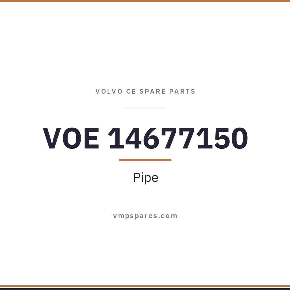 VOE 14677150 – Pipe