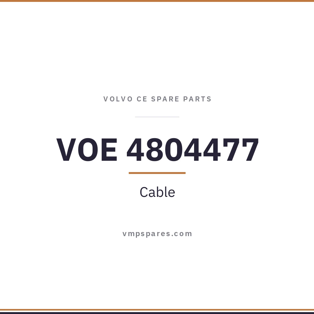 VOE 4804477 – Cable