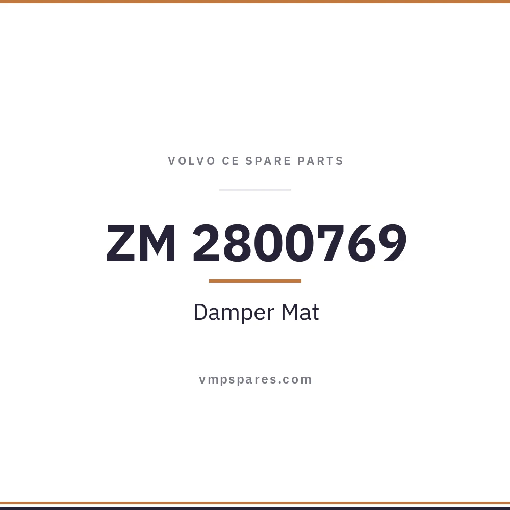 ZM 2800769 – Damper Mat