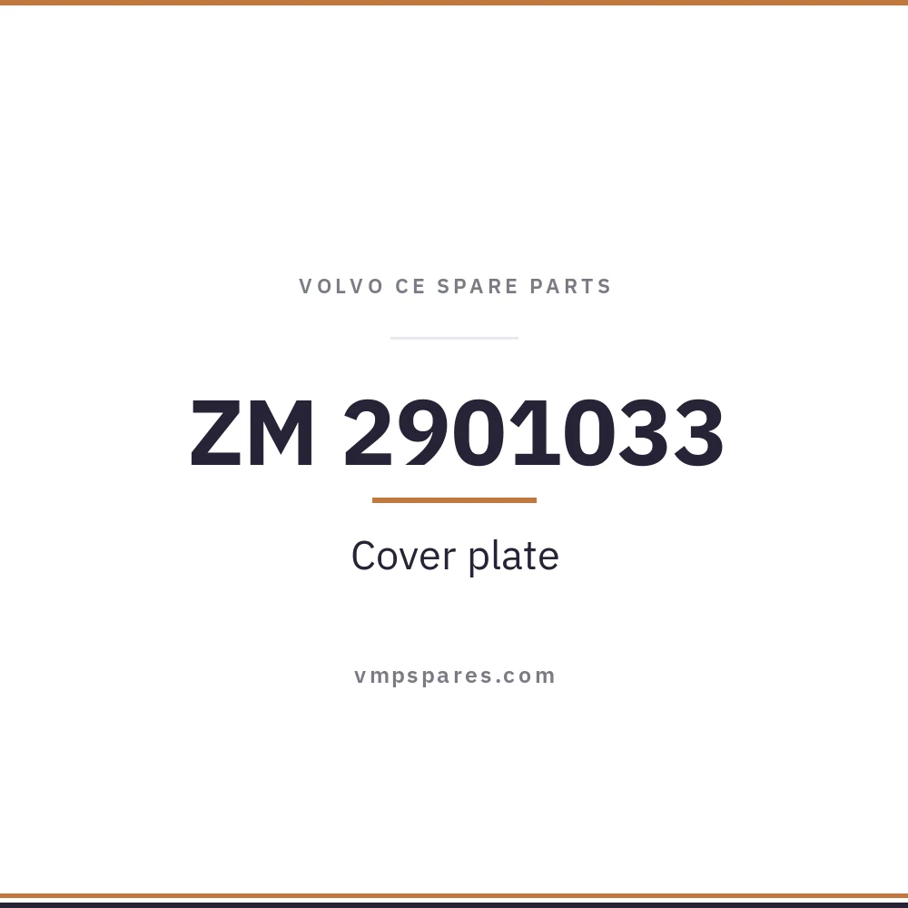 ZM 2901033 – Cover plate