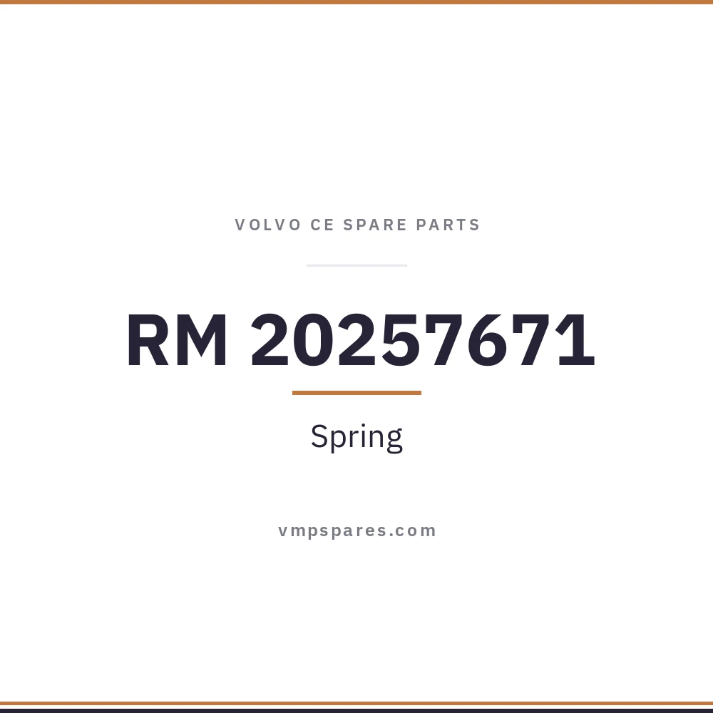 RM 20257671 – Spring