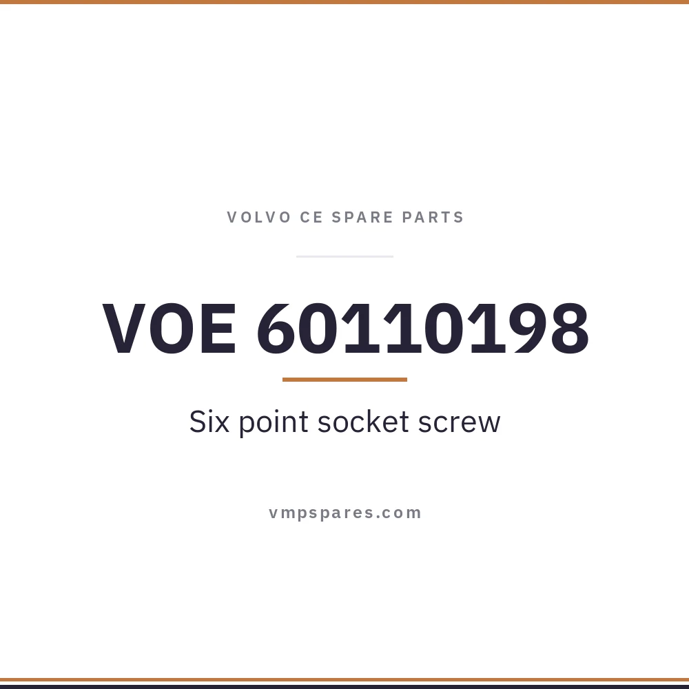 VOE 60110198 – Six point socket screw
