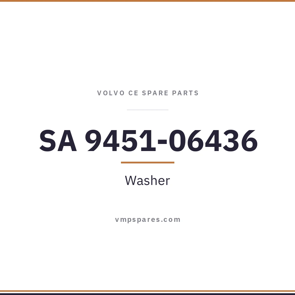 SA 9451-06436 – Washer