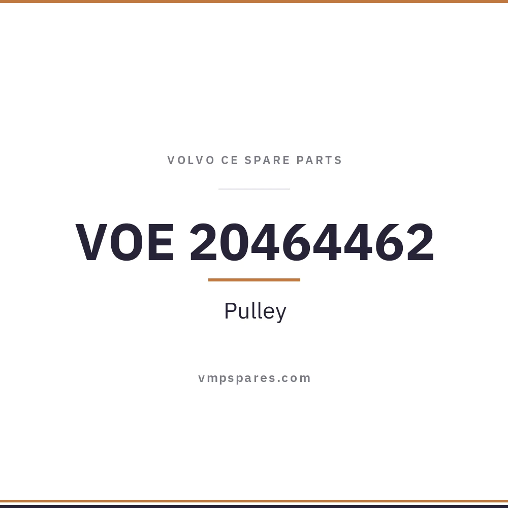 VOE 20464462 – Pulley