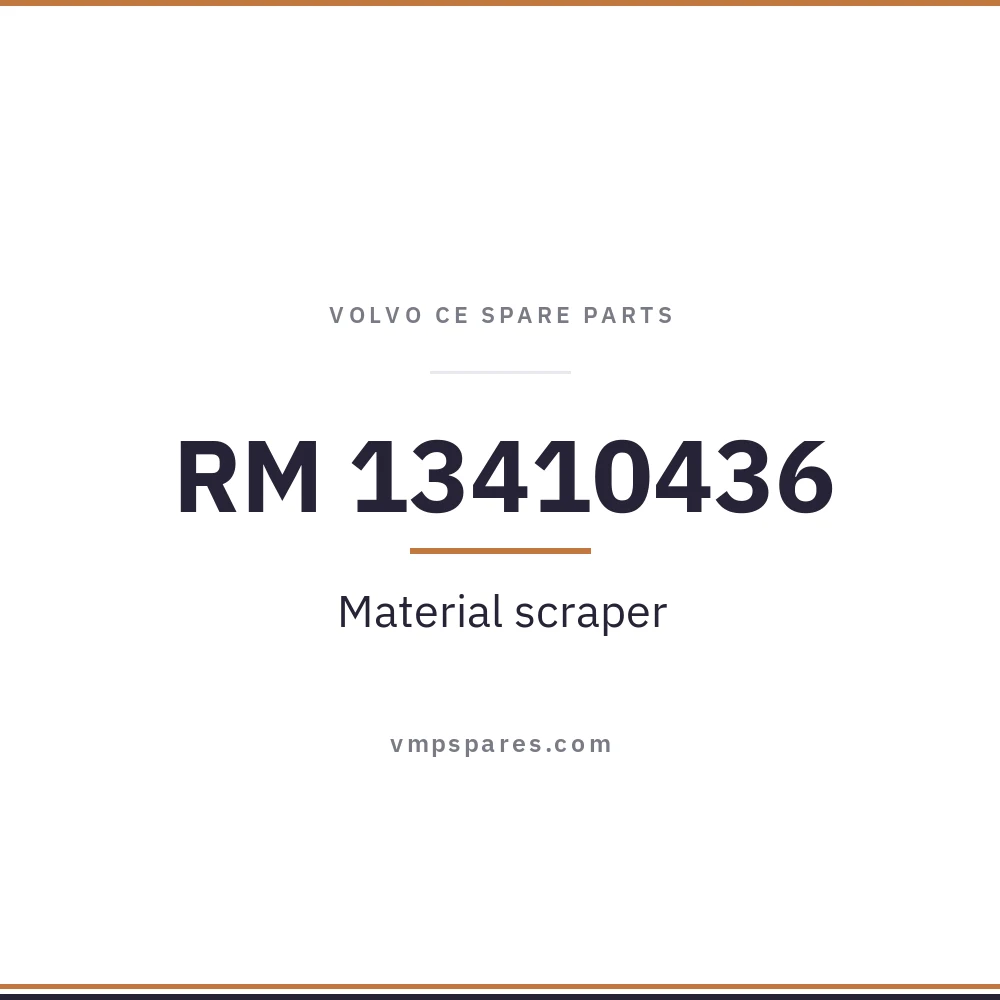 RM 13410436 – Material scraper