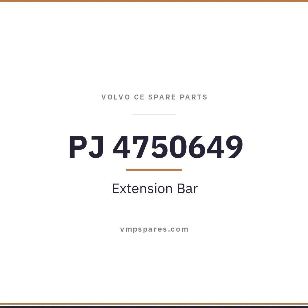 PJ 4750649 – Extension Bar