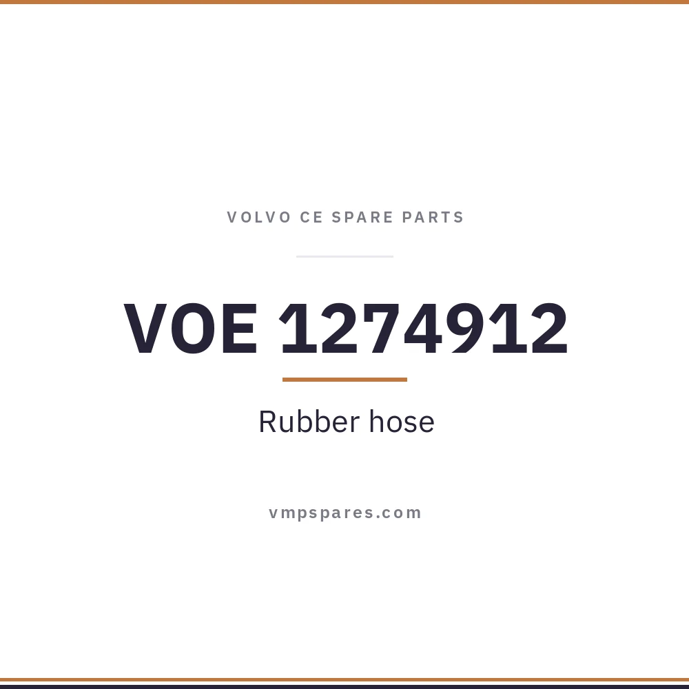 VOE 1274912 – Rubber hose