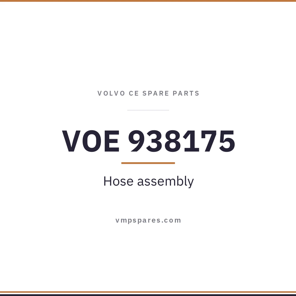 VOE 938175 – Hose assembly