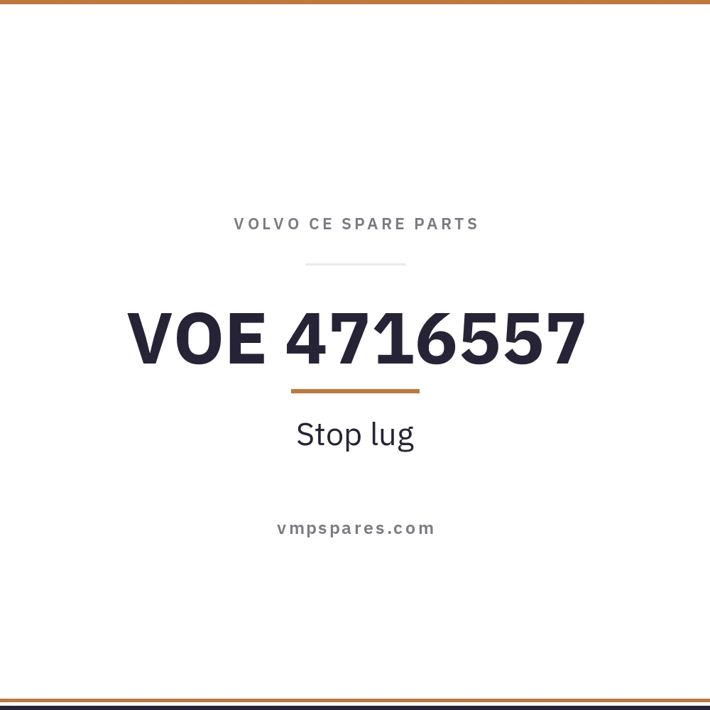VOE 4716557 – Stop lug