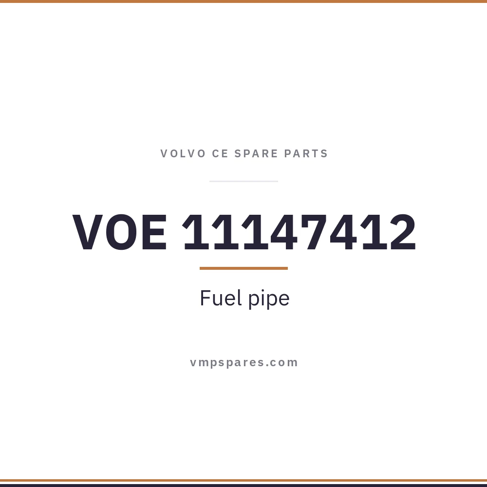 VOE 11147412 – Fuel pipe
