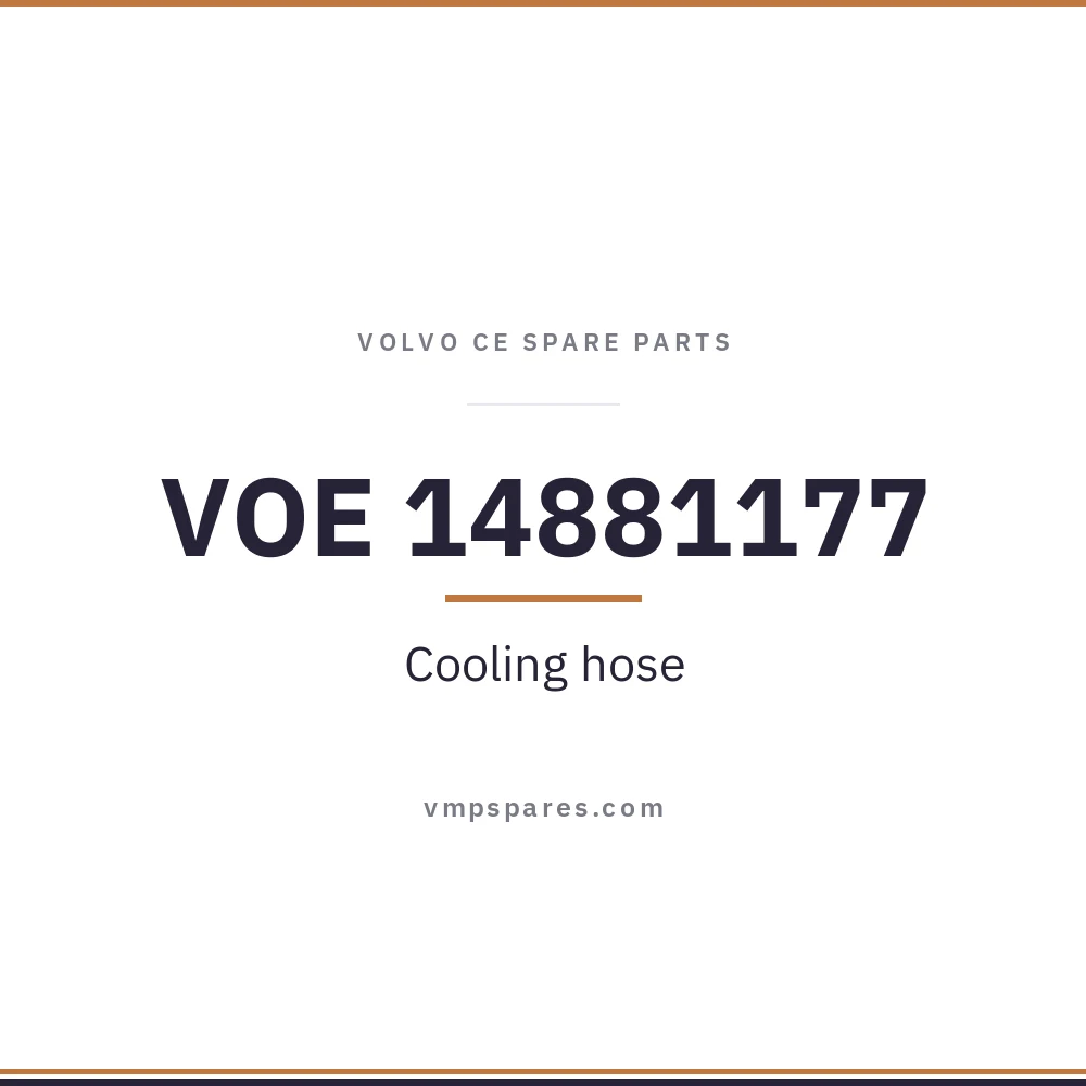 VOE 14881177 – Cooling hose