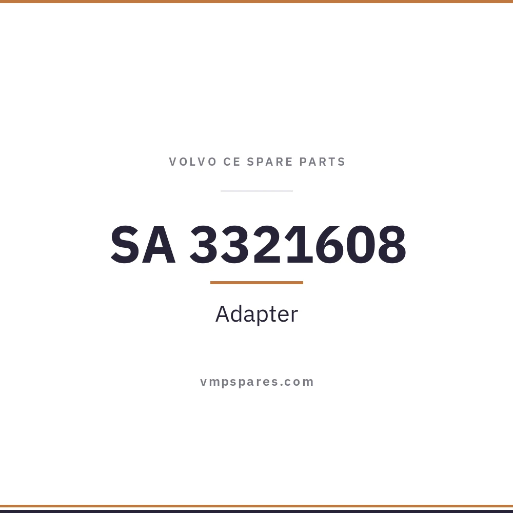 SA 3321608 – Adapter