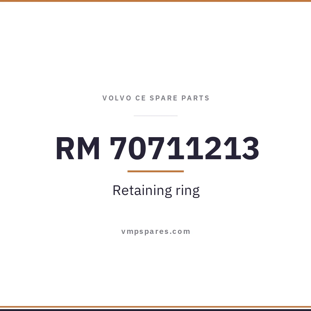 RM 70711213 – Retaining ring