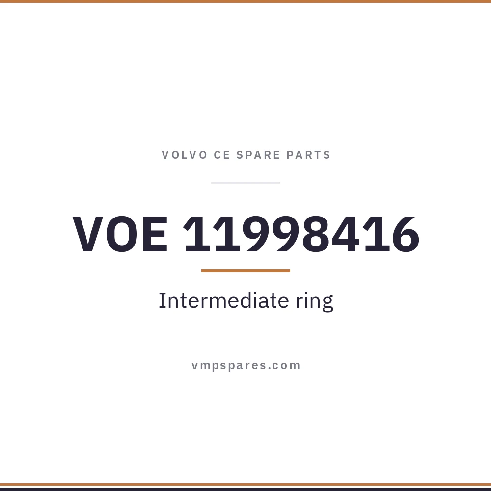 VOE 11998416 – Intermediate ring