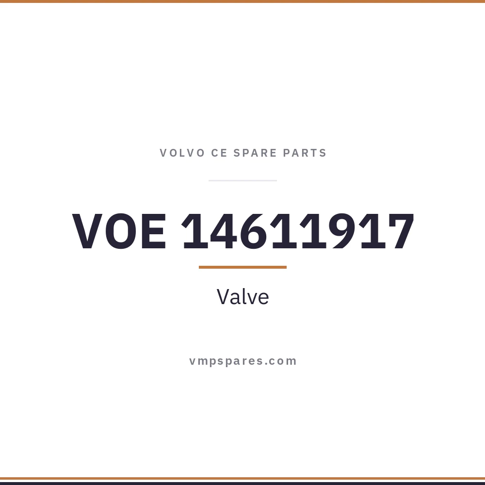 VOE 14611917 – Valve