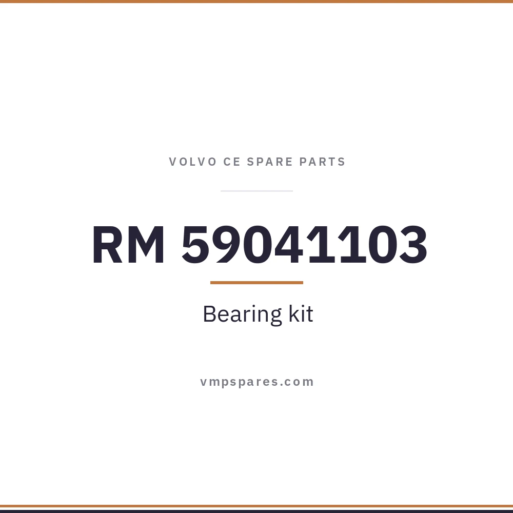 RM 59041103 – Bearing kit