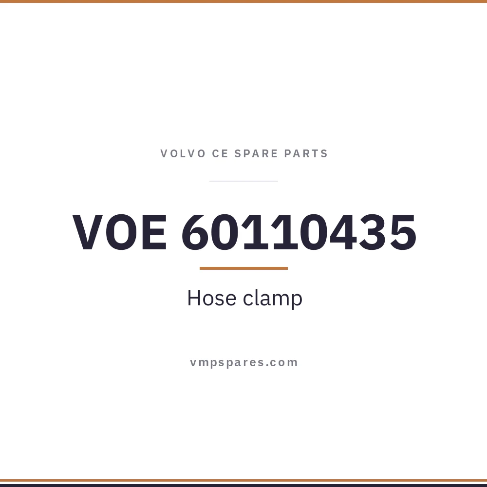VOE 60110435 – Hose clamp
