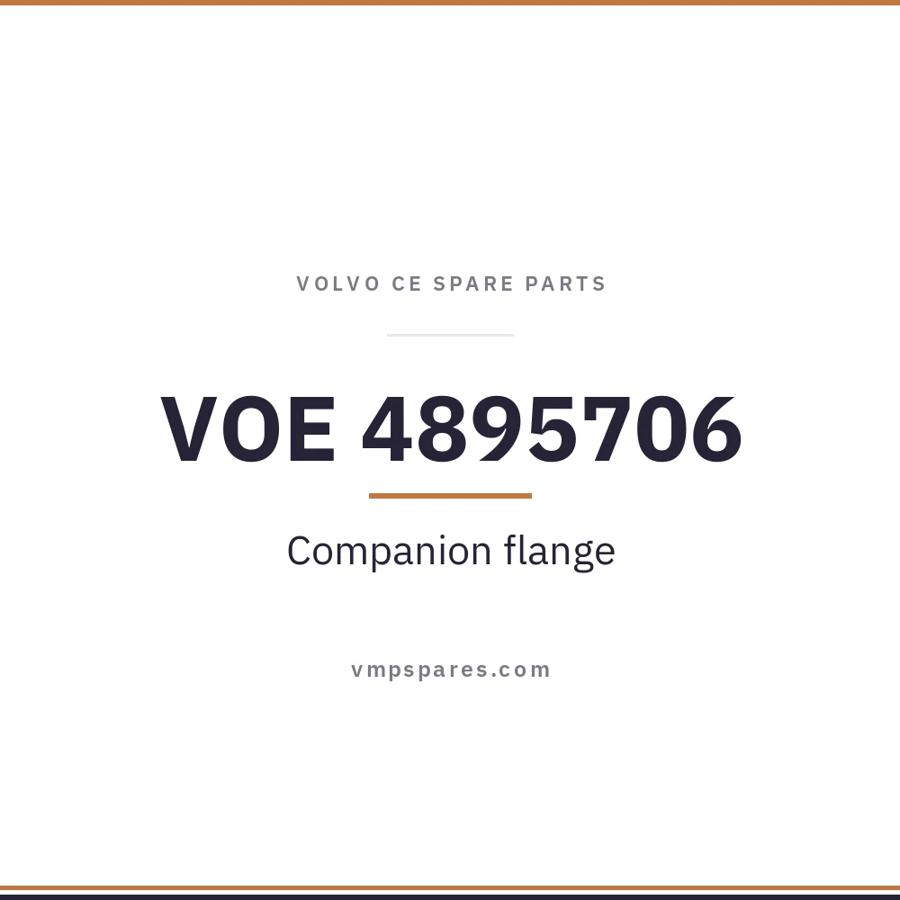 VOE 4895706 – Companion flange