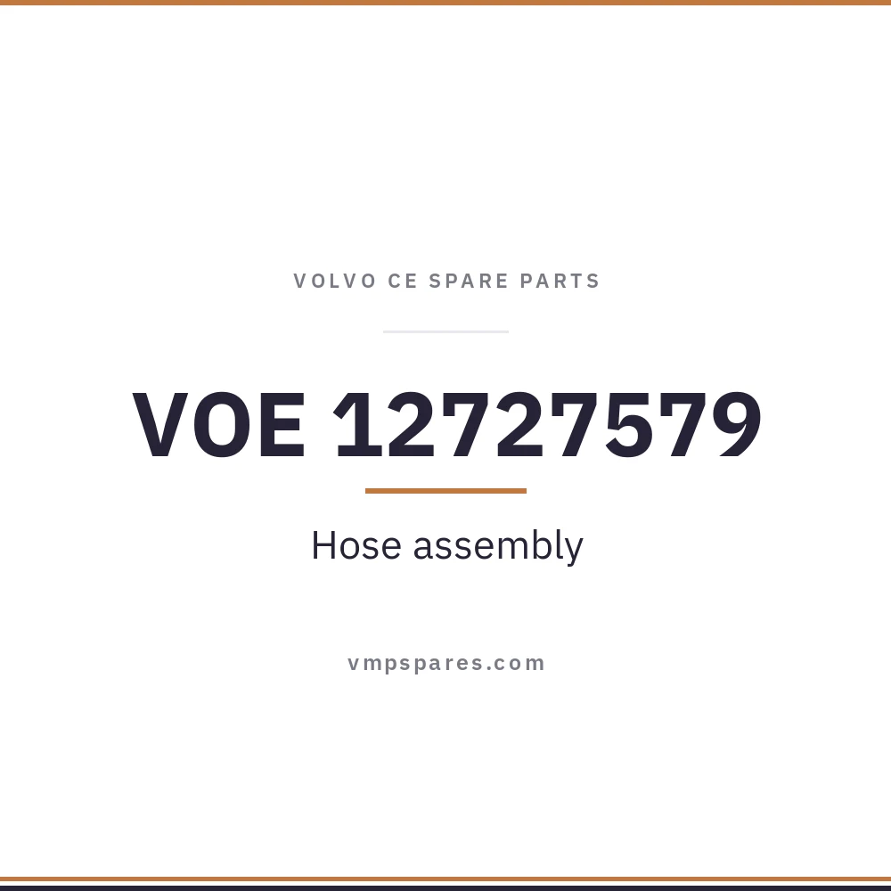 VOE 12727579 – Hose assembly