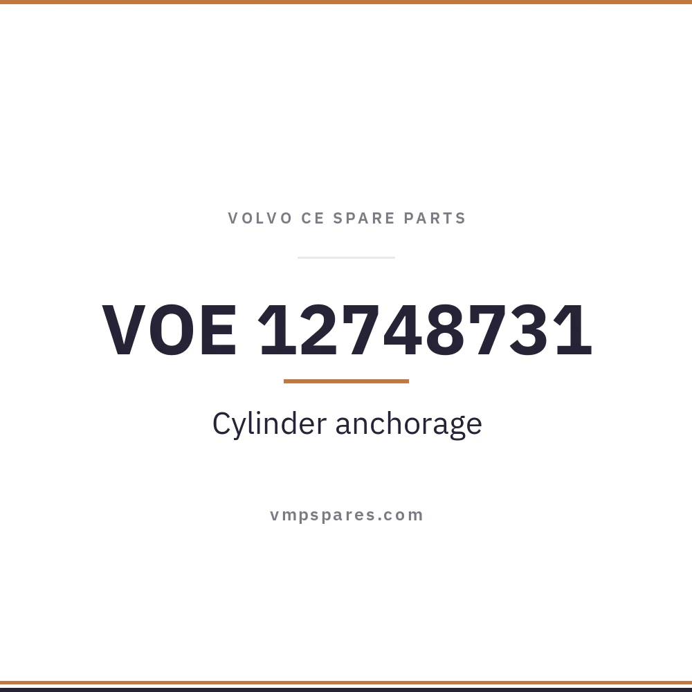 VOE 12748731 – Cylinder anchorage
