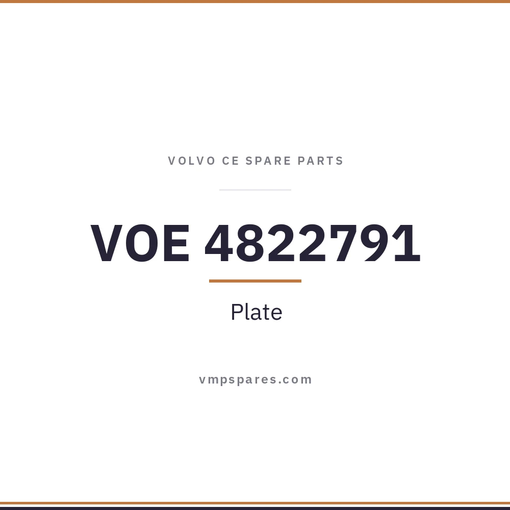VOE 4822791 – Plate