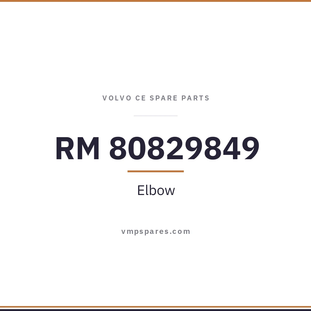 RM 80829849 – Elbow