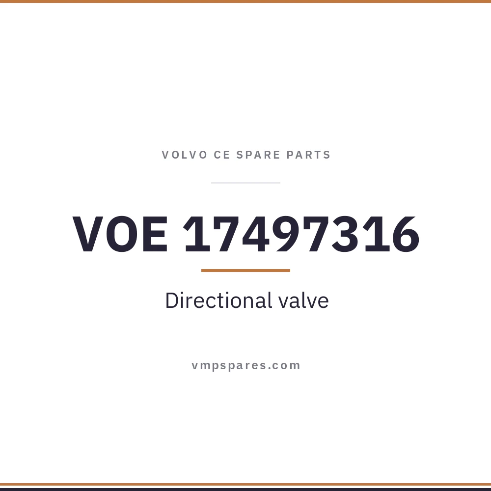 VOE 17497316 – Directional valve