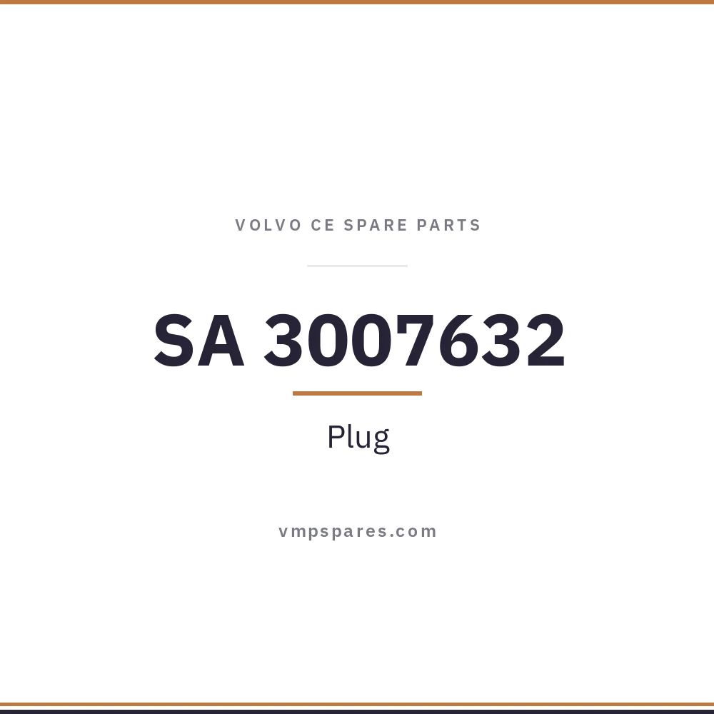 SA 3007632 – Plug