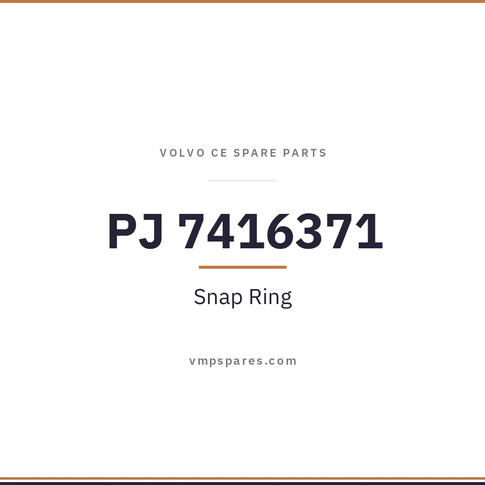 PJ 7416371 – Snap Ring