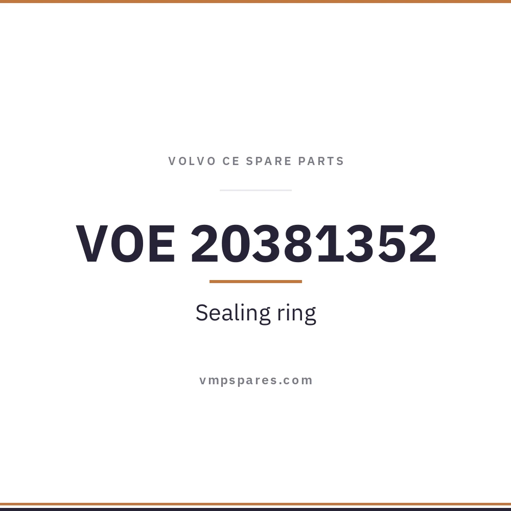 VOE 20381352 – Sealing ring