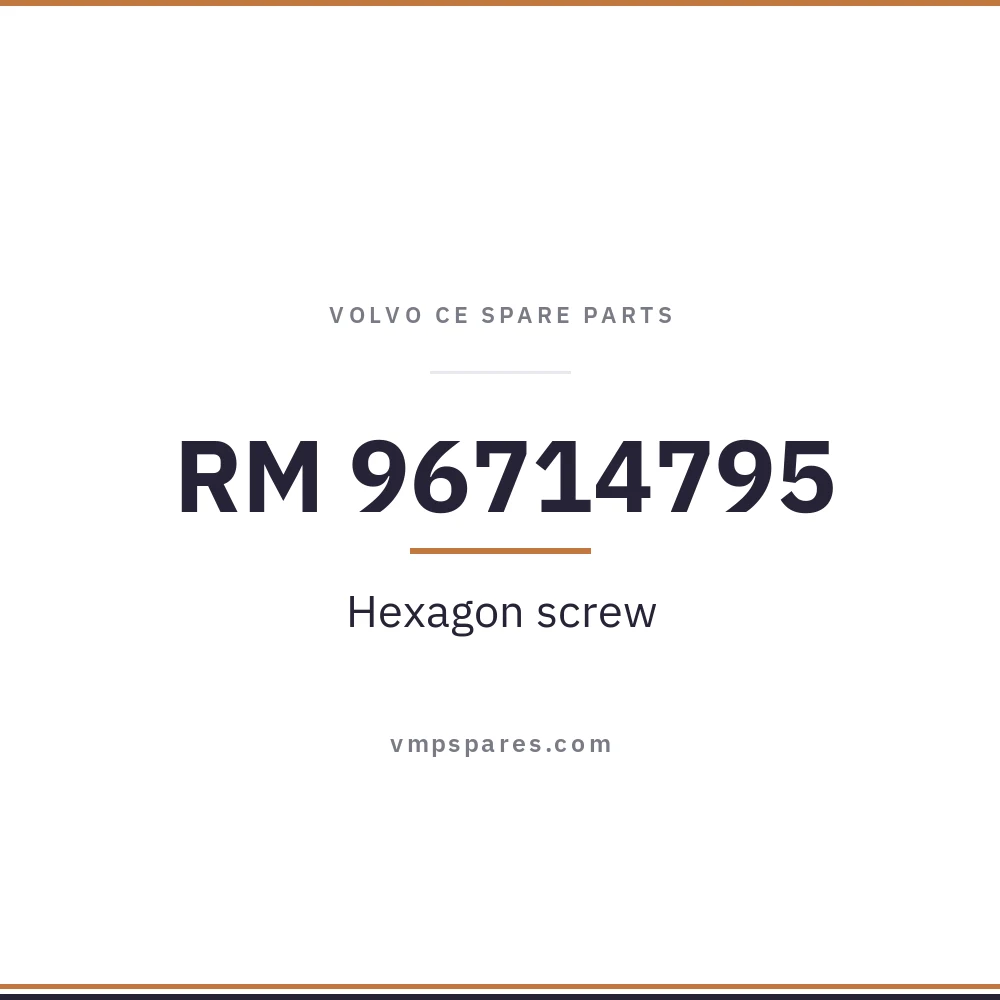 RM 96714795 – Hexagon screw